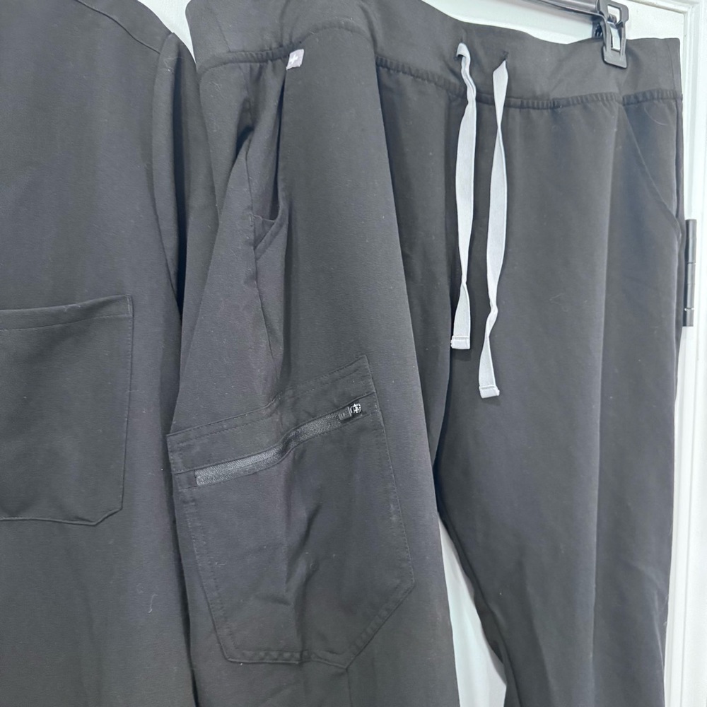 Figs Technical Collection Womens Scrub Set XXL Black - Picture 3 of 15
